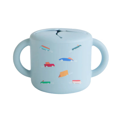 Copo de lanche Mushie - Retro Cars