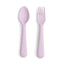 Kit de Talheres Infantil Mushie Soft Lilac