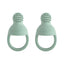 Alimentador Infantil de Silicone Mushie 2 Peças Cambrigde Blue
