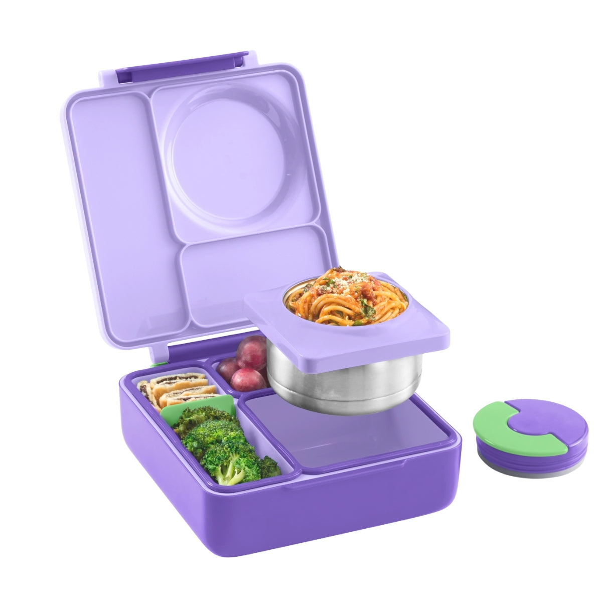 Lancheira Térmica Infantil Omiebox - Lilac Purple