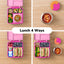 Lancheira Térmica Infantil Omiebox - Pixie Pink