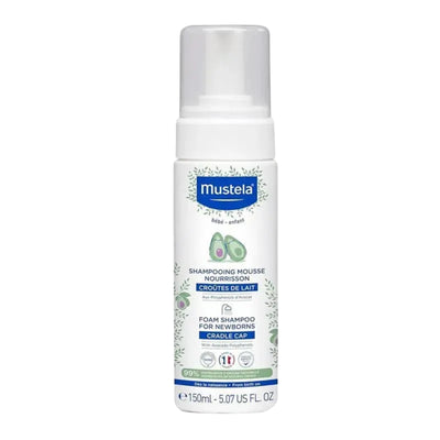 Mustela - Shampoo Espuma Bebê para Recém-Nascidos, 5Oz