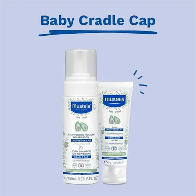 Mustela - Shampoo Espuma Bebê para Recém-Nascidos, 5Oz