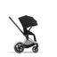 Carrinho de Bebê Cybex E-Priam 2 - Estrutura em Rose Gold/Brown e Assento Sepia Black 