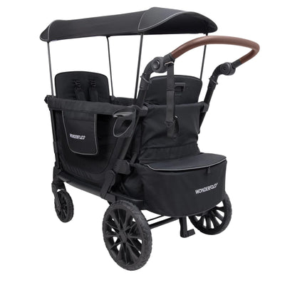 Carrinho de bebê WonderFold L2 Double (2 lugares) - Preto