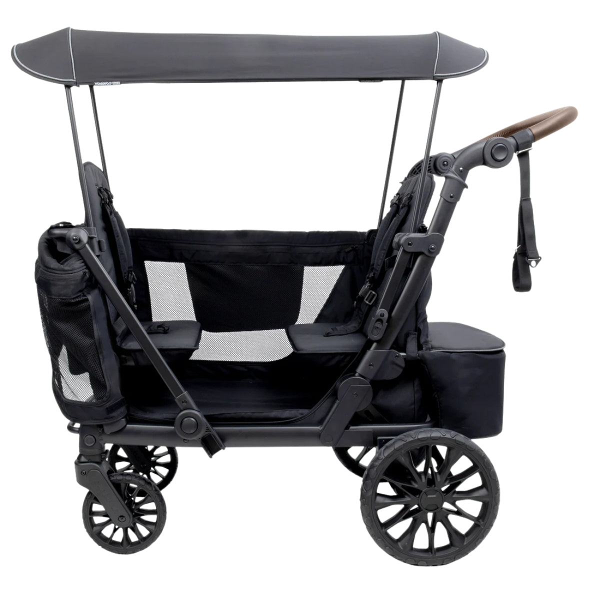 Carrinho de bebê WonderFold L2 Double (2 lugares) - Preto