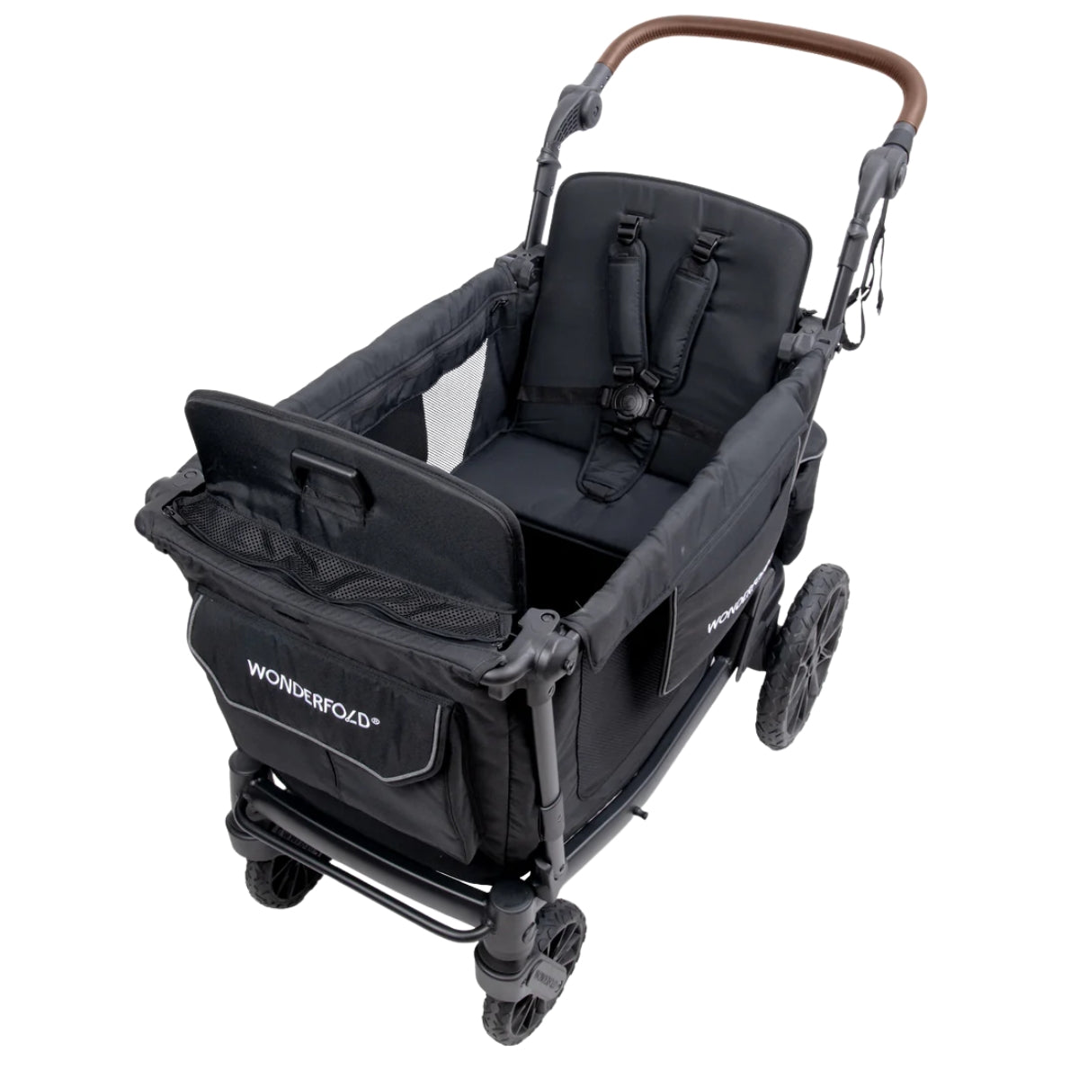 Carrinho de bebê WonderFold L2 Double (2 lugares) - Preto