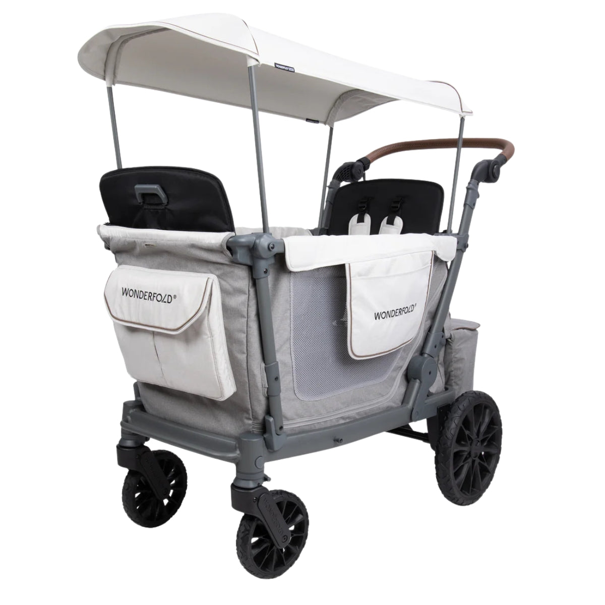 Carrinho de bebê WonderFold L2 Double (2 lugares) - Cinza