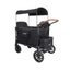 Carrinho de bebê WonderFold W4 Luxe Pro (4 lugares) - Jet Black