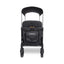 Carrinho de bebê WonderFold W4 Luxe Pro (4 lugares) - Jet Black