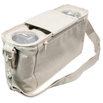 Console para pais Wonderfold Small com porta-copos isolados - Beige