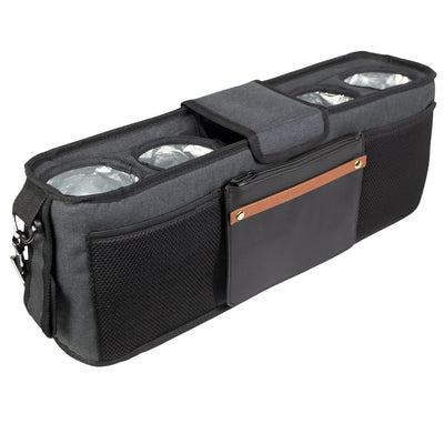 Console grande para pais Wonderfold com porta-copos isolados - Volcanic Black