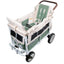 Carrinho de bebê WonderFold VW2 Volkswagon Double (2 lugares) - Verde Sálvia