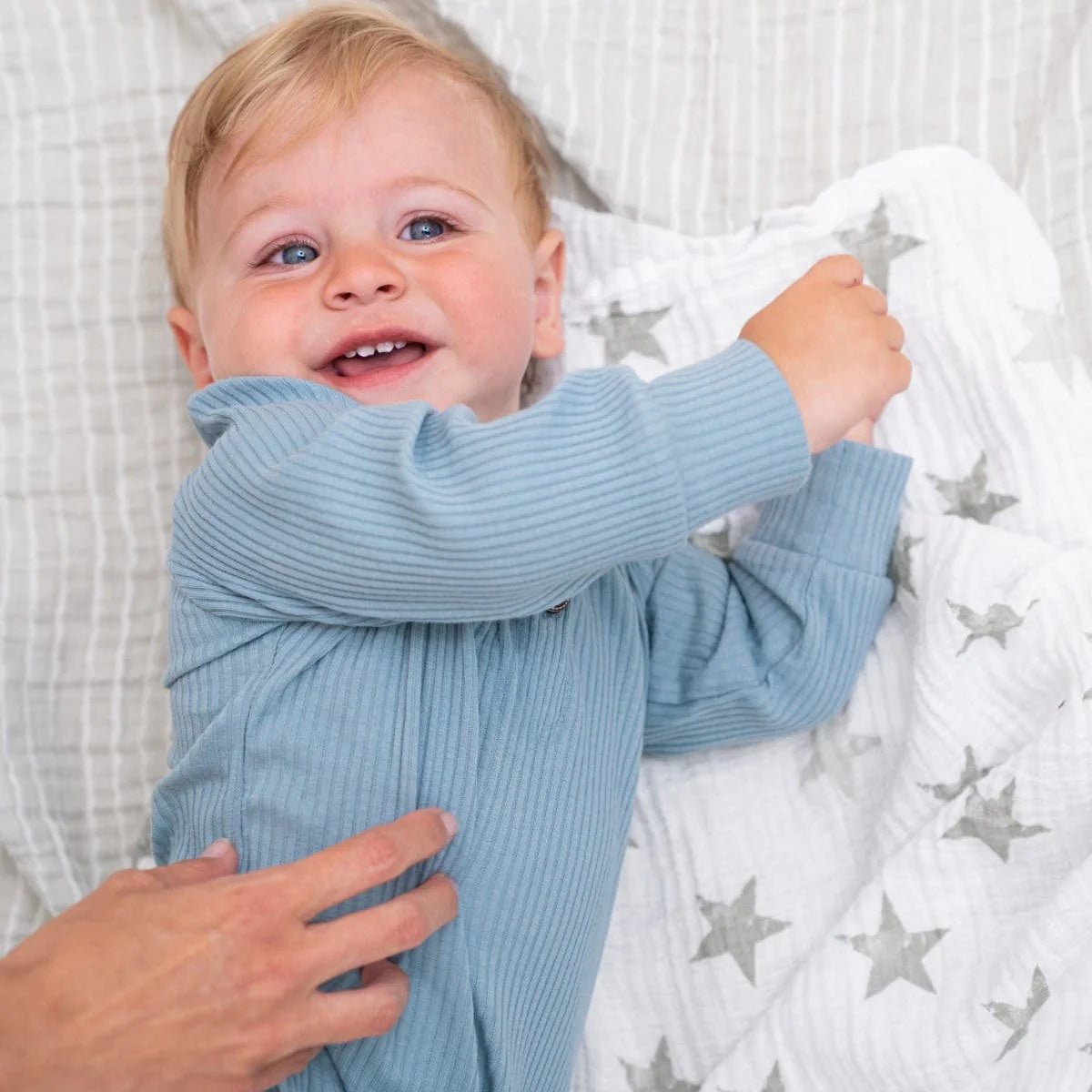 Aden + Anais - 4Pk Muslin Swaddles, Dusty on Luna Baby Store Miami
