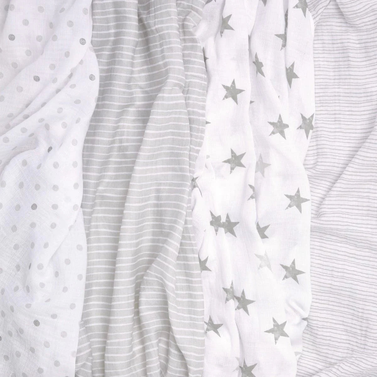 Aden + Anais - 4Pk Muslin Swaddles, Dusty on Luna Baby Store Miami