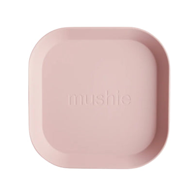 Kit de Pratos Infantil Mushie Blush