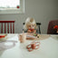 Kit de Pratos Infantil Mushie Blush