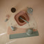 Kit de Pratos Infantil Mushie Blush
