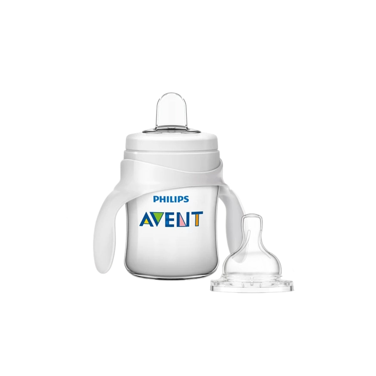 Philips Avent My First Transition Cup 4oz - White on Luna Baby Store Miami
