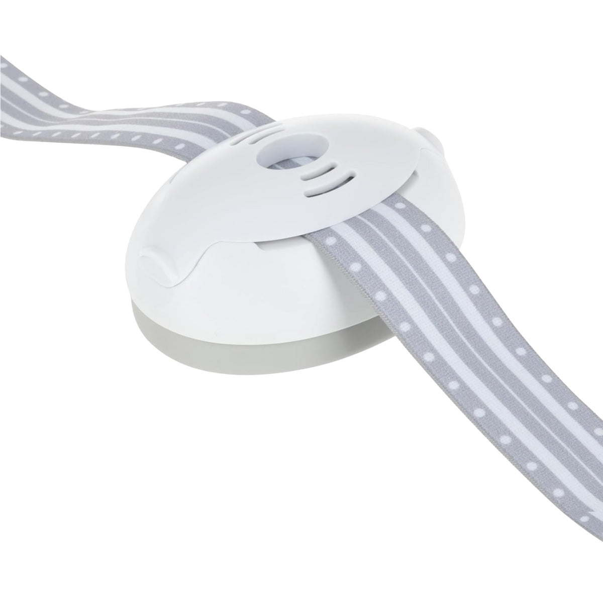 Protetores auriculares ajustáveis Nuby Soft Sounds para bebês, brancos