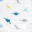 Pacote com 3 fraldas Aden + Anais Essentials Wrap Swaddle - Dino Rama