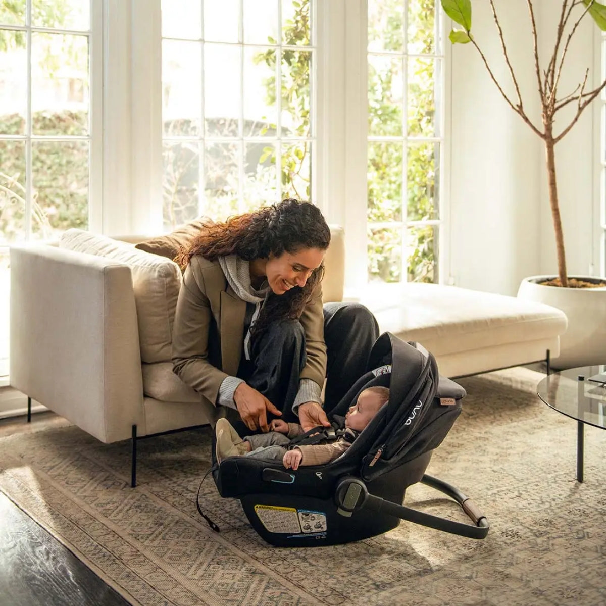 Bebê Conforto Nuna Pipa Aire Rx + Base Pipa Relx 