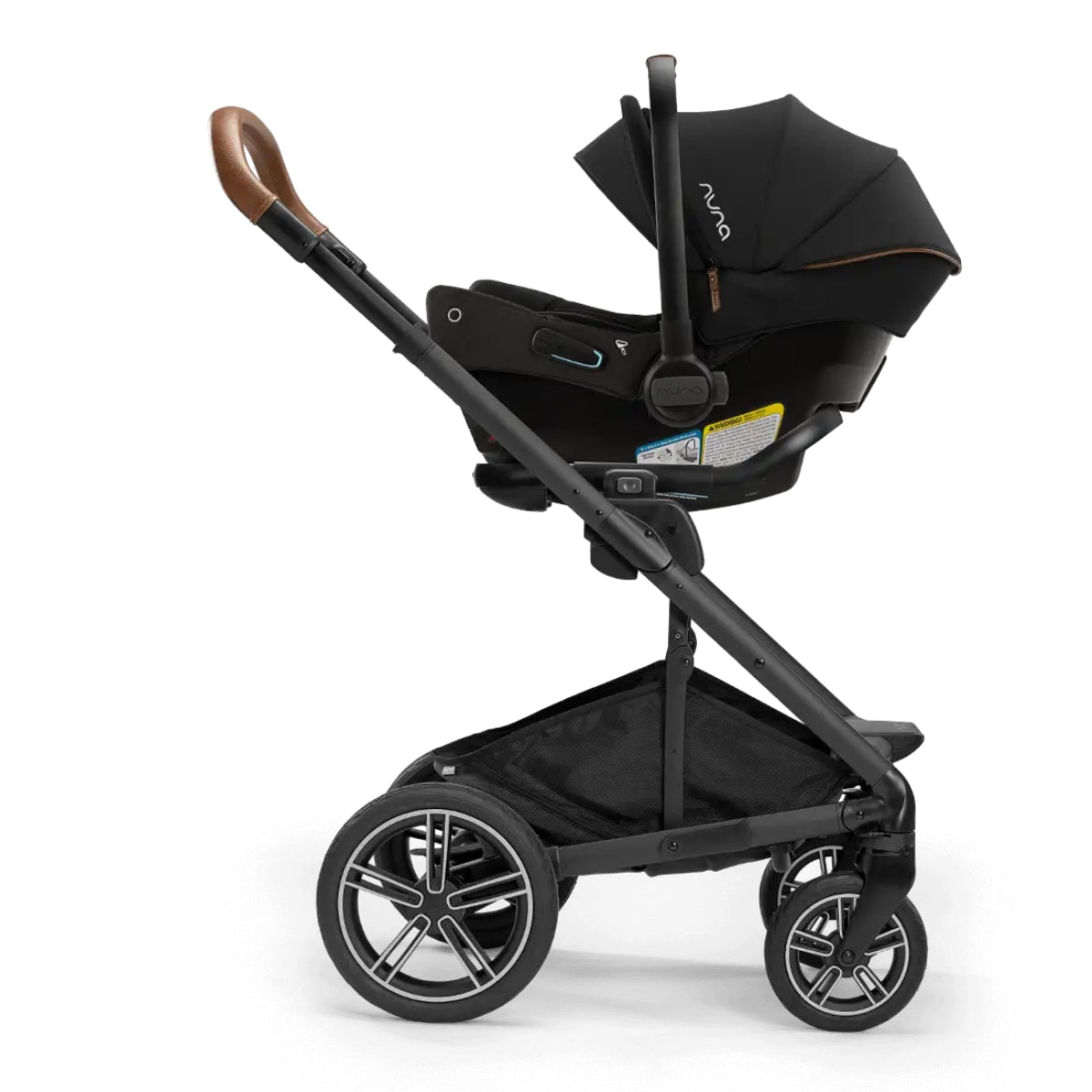 Carrinho de Bebê Travel Sistem Nuna Mixx Next + Pipa Urbn Caviar 