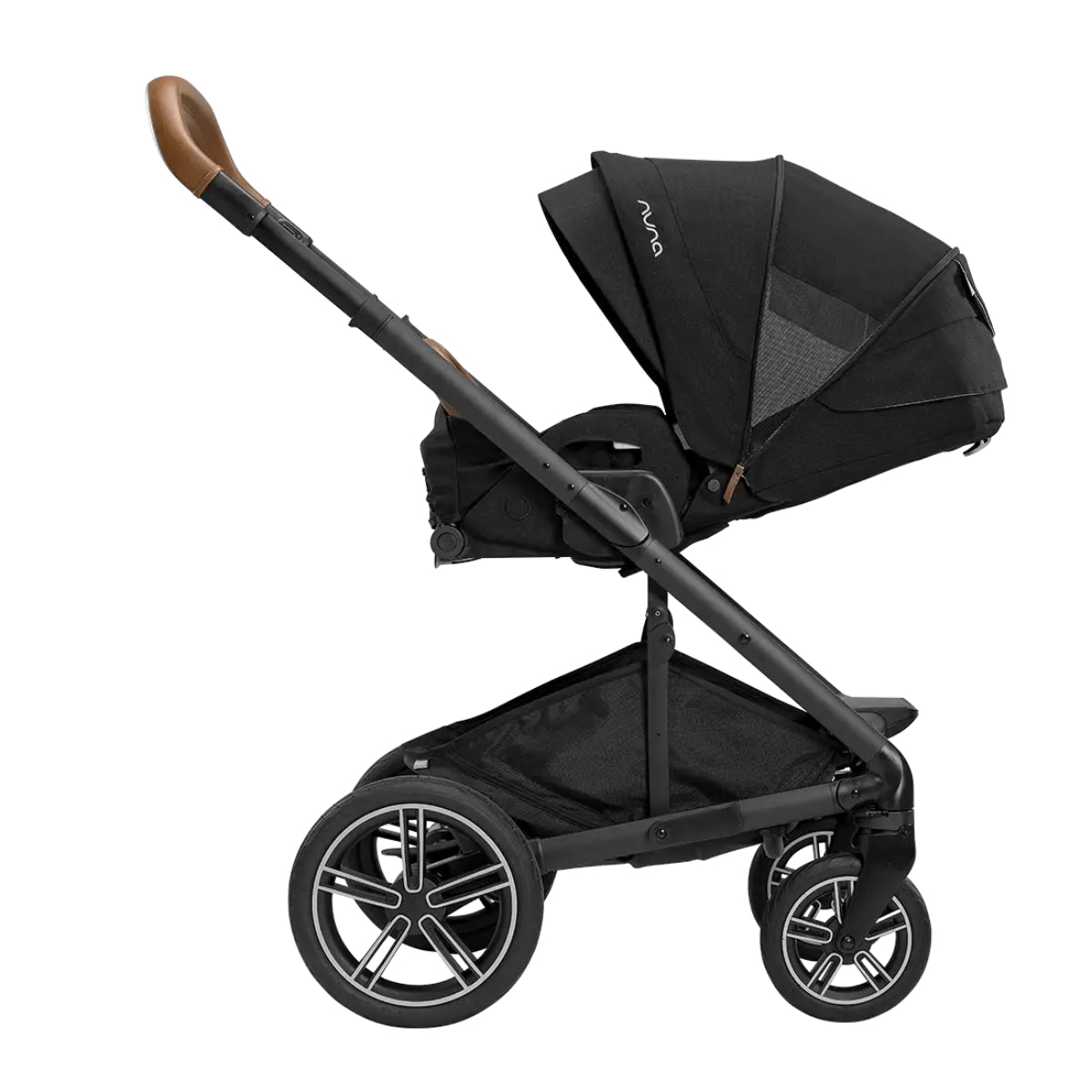 Carrinho de Bebê Travel Sistem Nuna Mixx Next + Pipa Urbn Caviar 