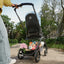 Bugaboo Dragonfly Berço e Assento Para Carrinho - Black/Black/Canopy Grey Melange