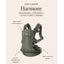 Canguru BabyBjörn Harmony Woven Mélange Light gray