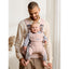 Canguru BabyBjörn Harmony Woven Mélange Light Pink
