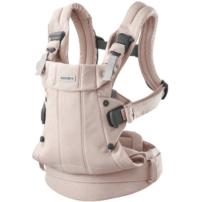 Canguru BabyBjörn Harmony Woven Mélange Light Pink