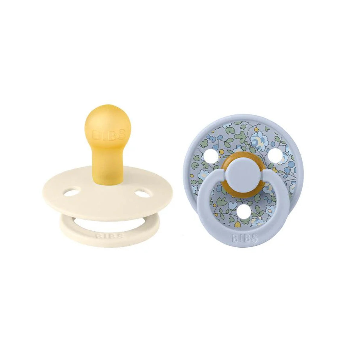 BIBS x LIBERTY Colour 2 Pack Eloise - Dusty Blue Mix