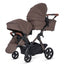 Carrinho Silver Cross Wave 3 Completo Assento + Moisés + Assento Tandem - Caramelo