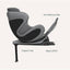 Babyark Smart Convertible Car Seat Charcoal Grey / Glacier Ice