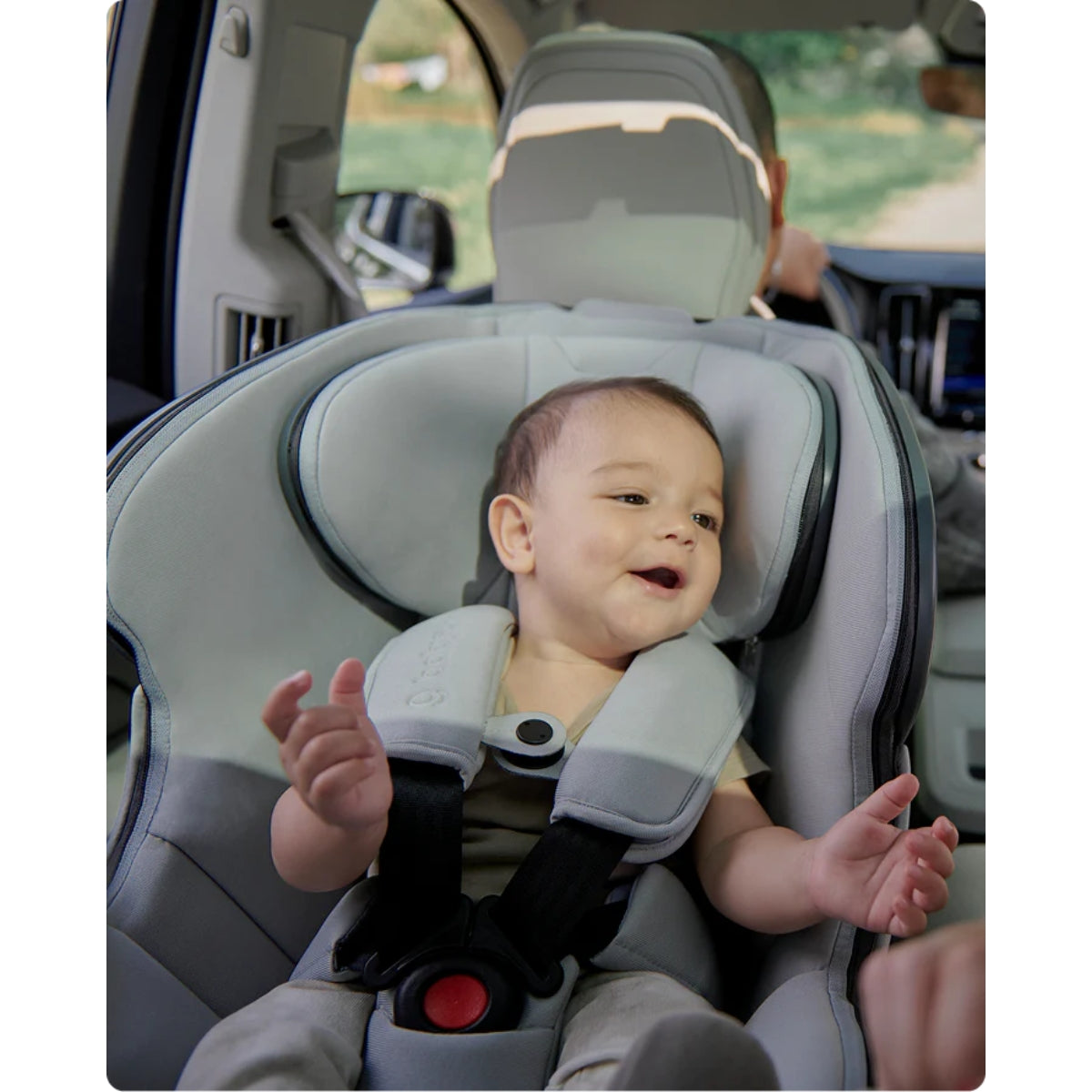 Babyark Smart Convertible Car Seat Charcoal Grey / Glacier Ice