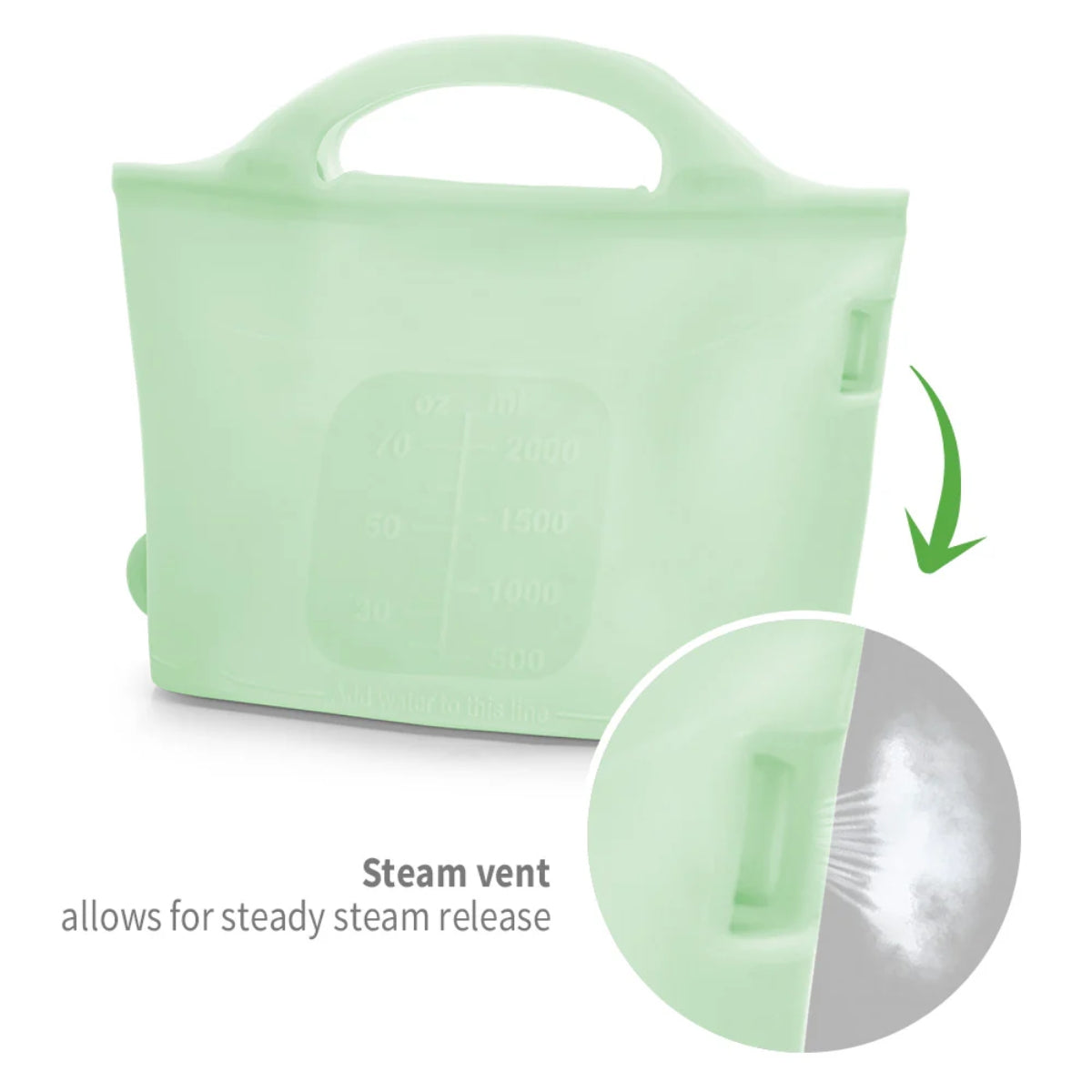 Saco de Vaporizador e Esterilizador Multiuso Haakaa