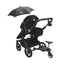 Carrinho de bebê duplo Bugaboo Donkey 5 - Morning Pink Canopy/Grey Melange/Graphite Chassis
 