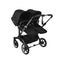 Carrinho de bebê duplo Bugaboo Donkey 5 - All Midnight Black/Graphite Chassis