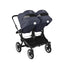 Carrinho de bebê duplo Bugaboo Donkey 5 - All Stormy Blue/Graphite Chassis

