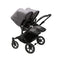 Carrinho de bebê duplo Bugaboo Donkey 5 - All Grey Melange/Black Chassis