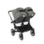Carrinho de bebê duplo Bugaboo Donkey 5 - Forest Green/Graphite Chassis