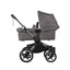 Carrinho de bebê duplo Bugaboo Donkey 5 - All Grey Melange/Graphite Chassis