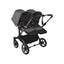 Carrinho de bebê duplo Bugaboo Donkey 5 - All Grey Melange/Graphite Chassis