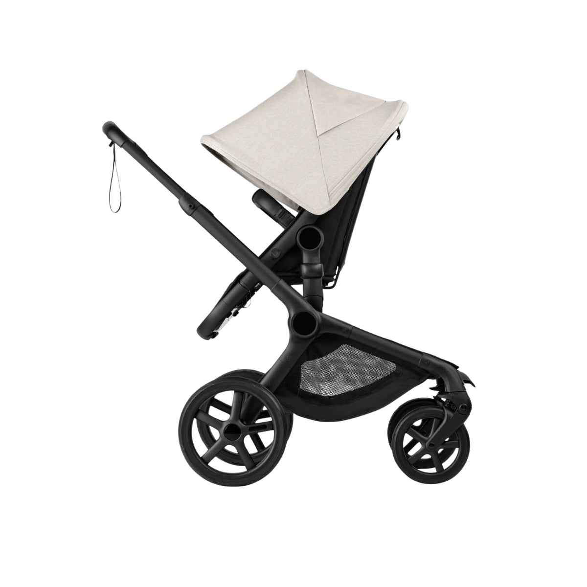 Carrinho de bebê 2 em 1 Bugaboo Fox 5 Renew - Misty White/Black Chassis