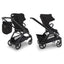Carrinho de bebê 2 em 1 Bugaboo Dragonfly - All Grey Melange/Frame Black

