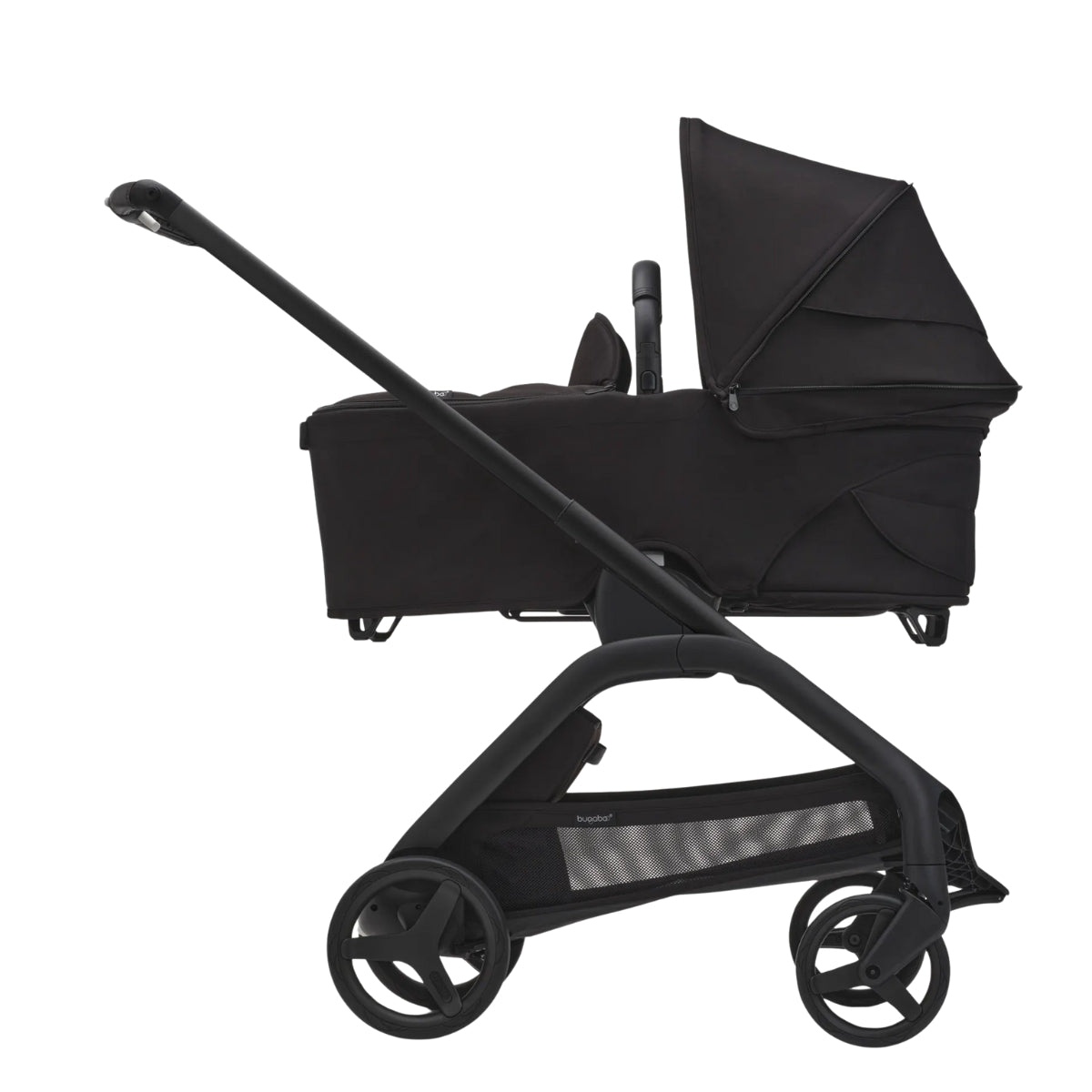 Carrinho de bebê 2 em 1 Bugaboo Dragonfly - Midnight Black/Frame Black
