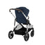 Carrinho De Bebê Cybex Gazelle S Ocean Blue (Silver Frame)