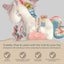 Brinquedo de atividade para dentição Itzy Ritzy Link & Love - Unicórnio