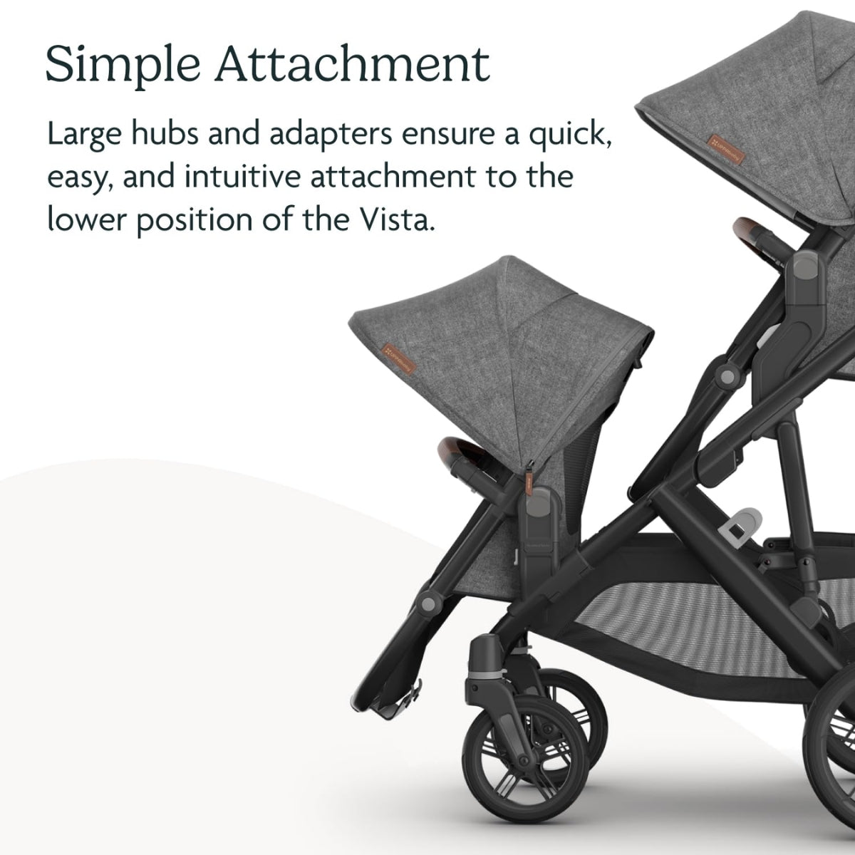 Uppababy Vista V3 RumbleSeat - Noa - Azul Marinho